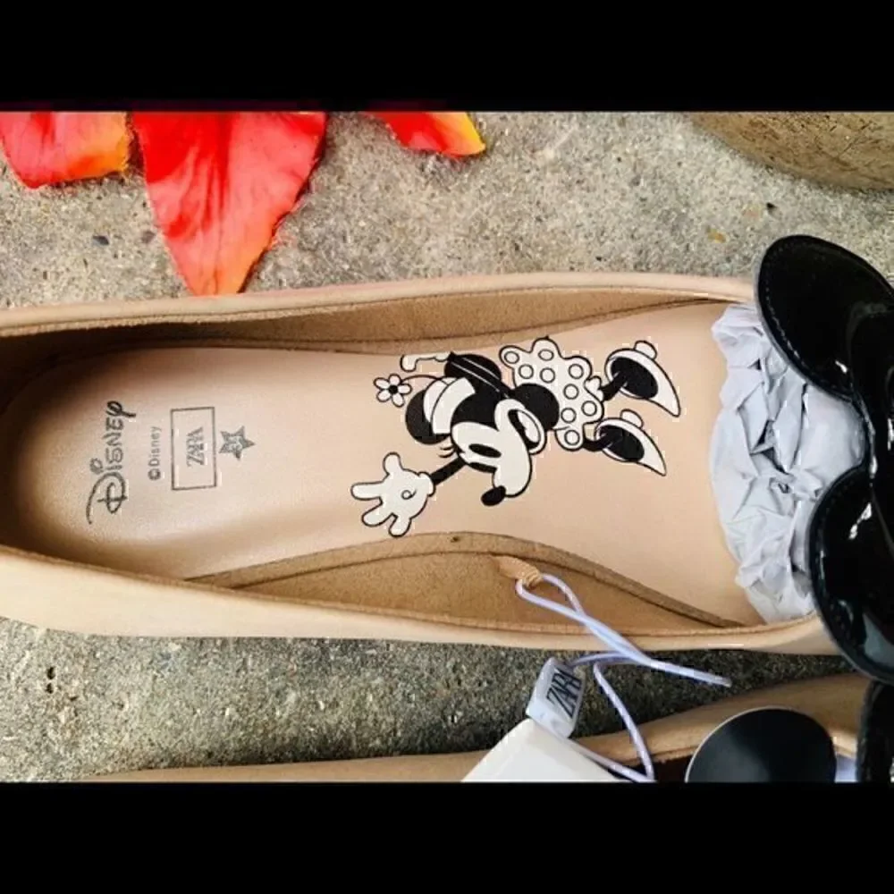 ZARA MINNIE MOUSE ©DISNEY BALLET FLATS